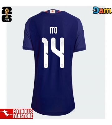 Japan Junya Ito #14 Hemmatröja Dam VM 2026 Kortärmad